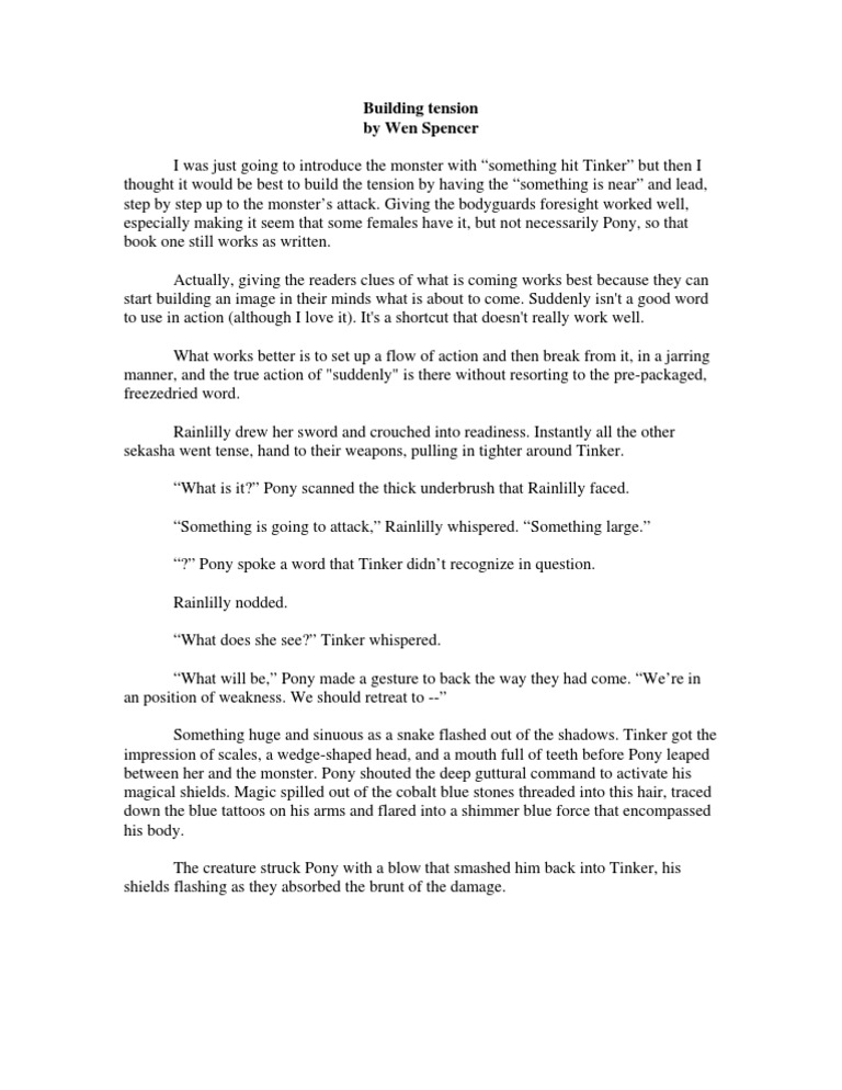 Building Tension | PDF