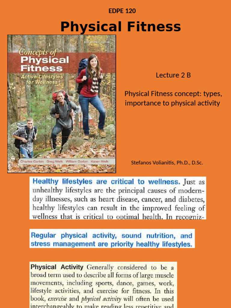 Understanding Physical Fitness Concepts | PDF