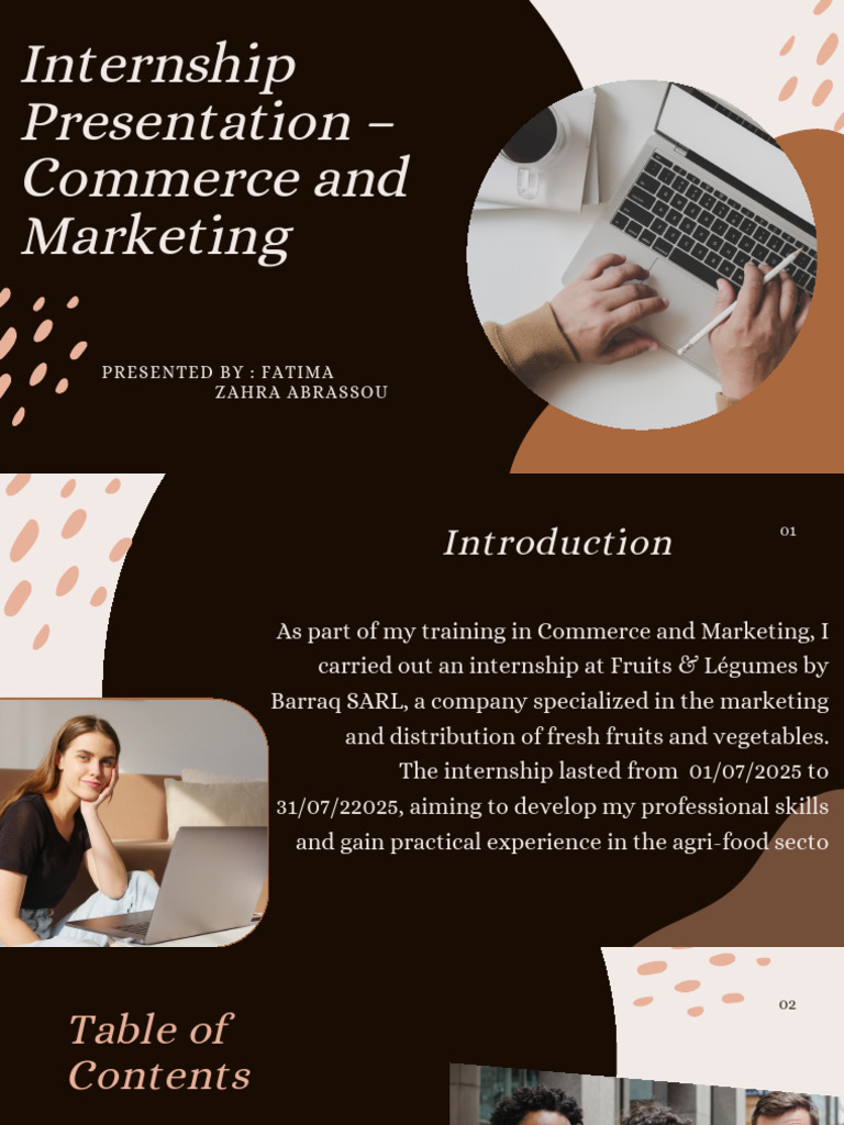 Internship Experience in Agri-Food Marketing | PDF | Marketing | Business