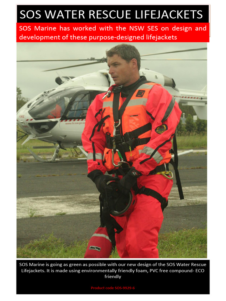 SOS Swift Water Rescue Lifejackets | PDF