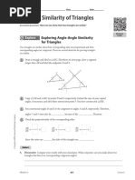Solved Triangle Similarity Problems | PDF | Triangle | Geometry