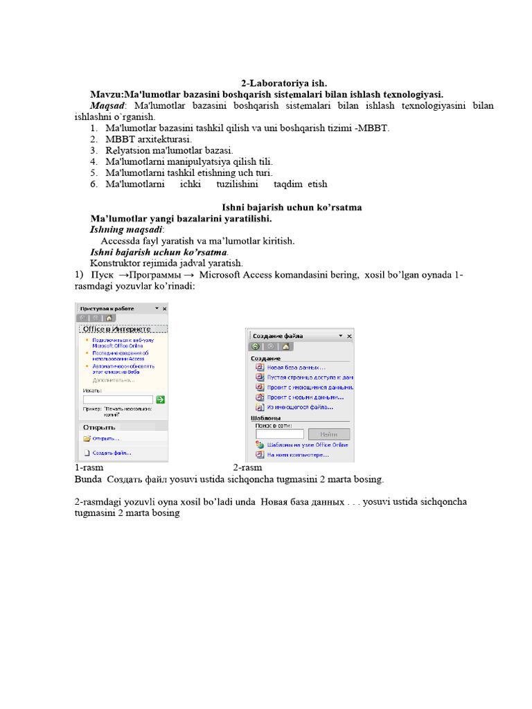 2 Labaratoriya Ishi | PDF