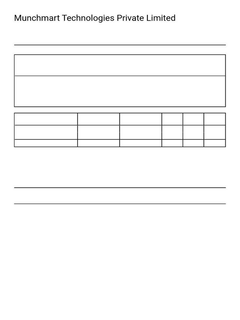 Munchmart Invoice SW02508770151 | PDF