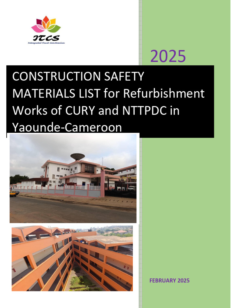 Construction Safety Materials List 2025 | PDF | Equipment | Fashion