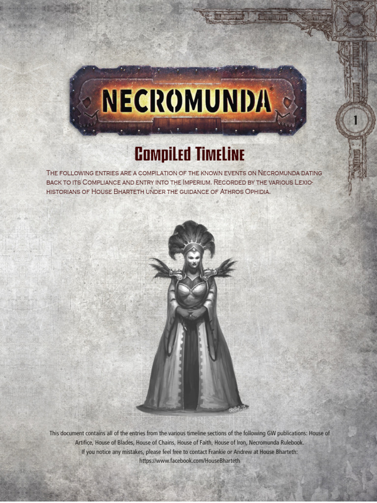 Necromunda Timeline | PDF