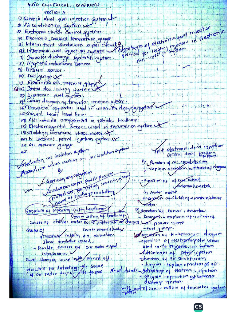 Auto Electric Revision | PDF