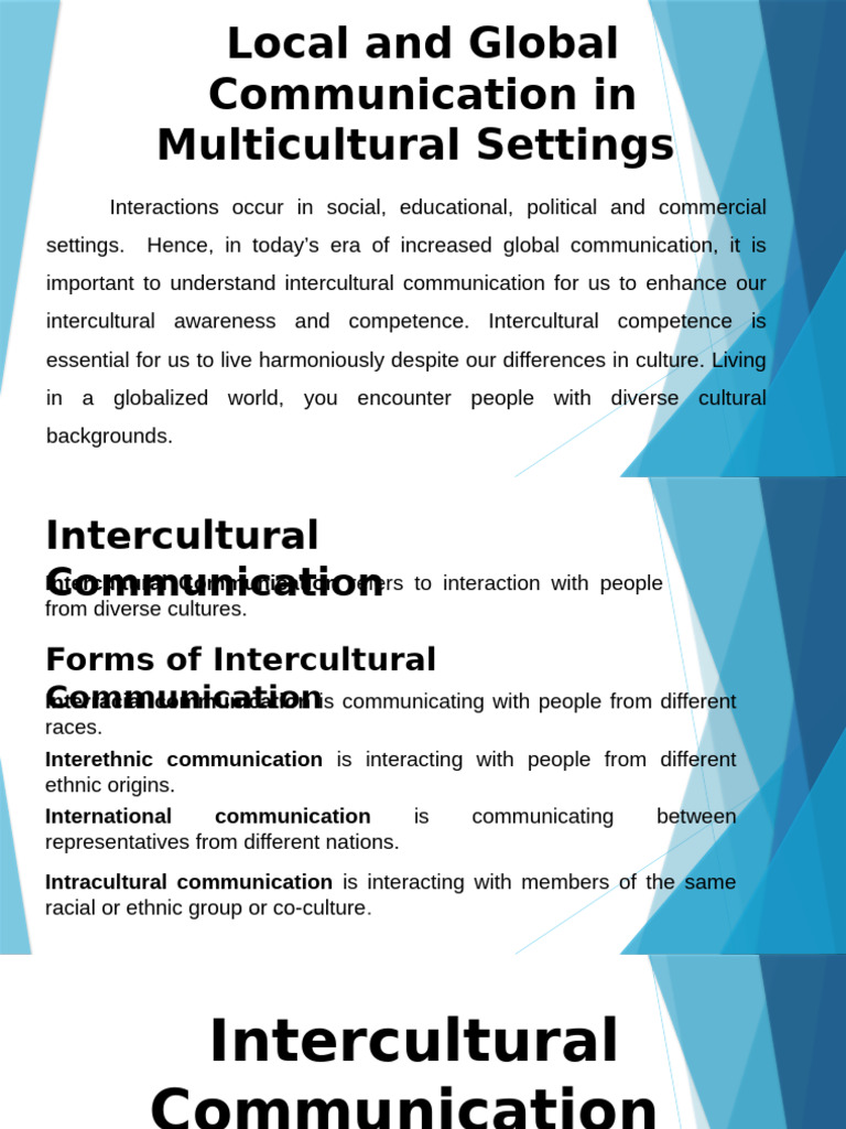 Enhancing Intercultural Communication Skills | PDF