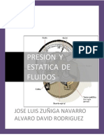 Presión y Estática de Fluidos