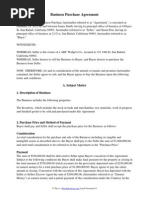 Download Business Purchase Agreement by RocketLawyer SN91891696 doc pdf