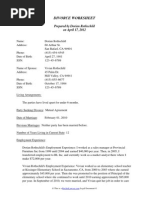 Download Divorce Worksheet by RocketLawyer SN91891703 doc pdf