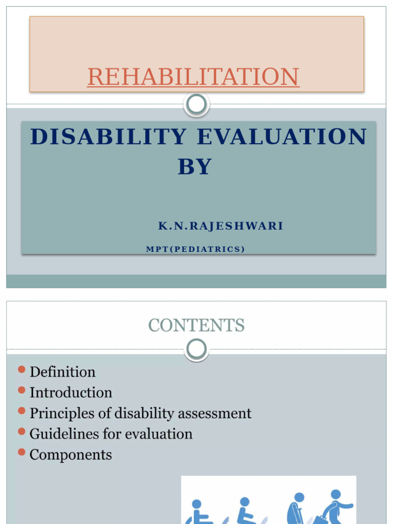 L. Disability Evaluation | PDF