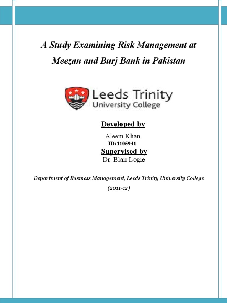 thesis topics in risk management