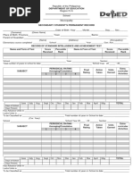 Understanding DepEd Form 137-A | PDF | Learning | Behavior Modification