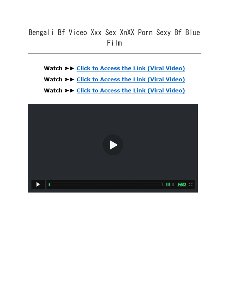 Bengali BF Video XXX Sex XNXX Porn Sexy BF Blue Film Hot | PDF