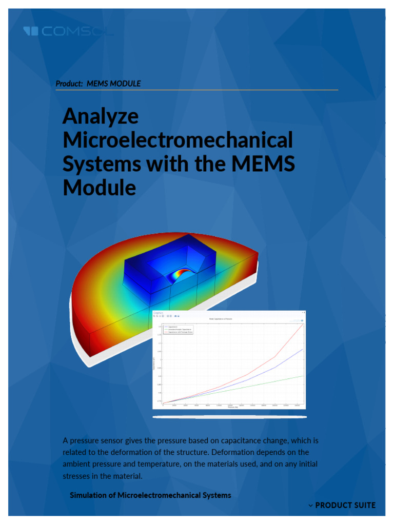 MEMS Simulation Software Overview | PDF | Piezoelectricity | Fluid Dynamics