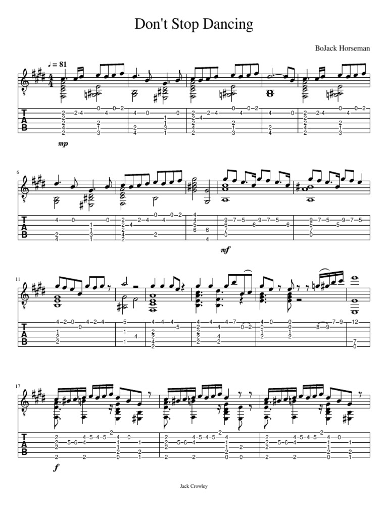 Don T Stop Dancing Pdf