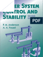 Power Systems Control and Stability 2nd Ed by P.M. Anderson & A.A. Fouad