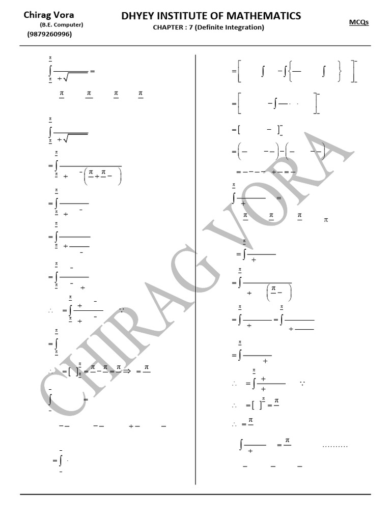 Chapter 7 MCQ Notes Part 2-Notes | PDF