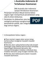Perjanjian Australia-Indonesia Di Bidang An Keamanan
