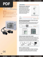 Cv500 Camera, Triptico Basico