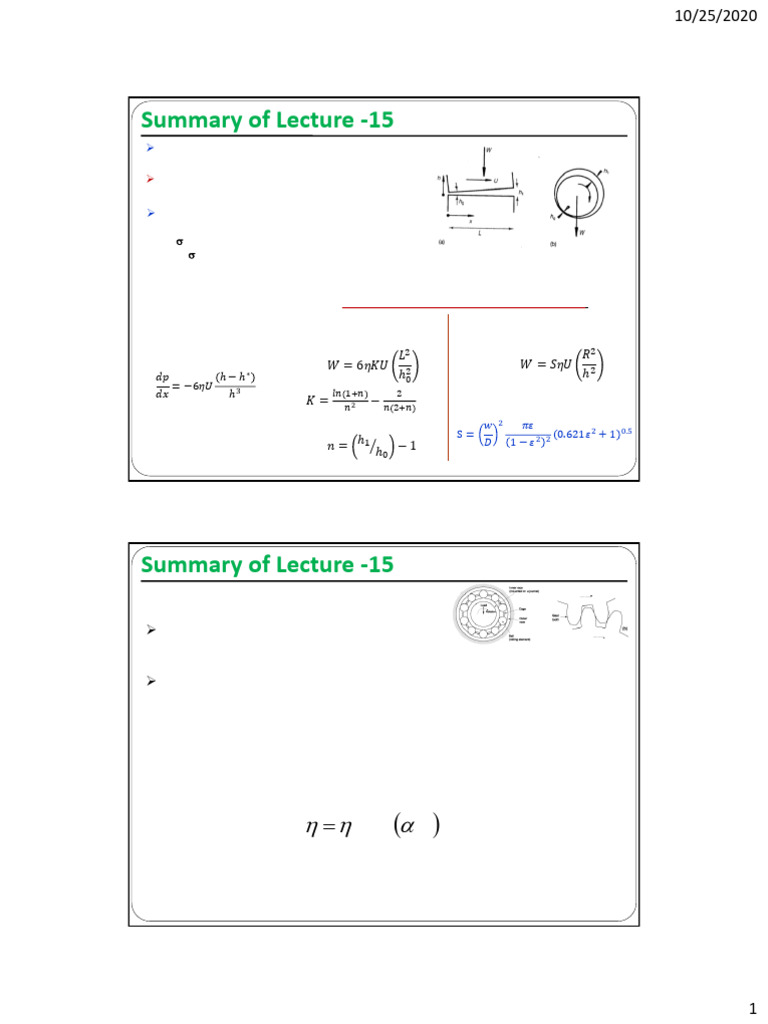 Hydrodynamic and Boundary Lubrication | PDF | Wear | Friction