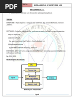 N4 Computer Practice TEST 1 | PDF | Computer File | Word Processor