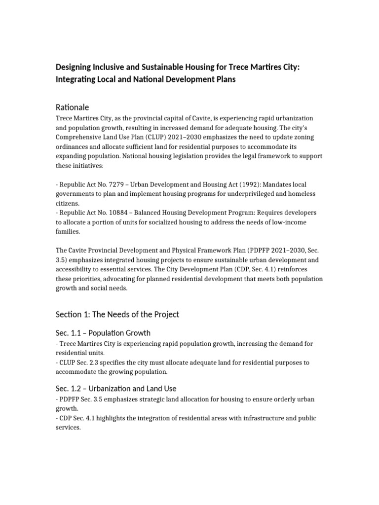 Trece - Martires - Housing - Research 2 | PDF | Home Insurance ...