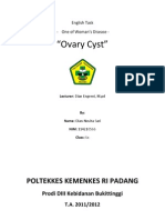 "Ovary Cyst": Poltekkes Kemenkes Ri Padang