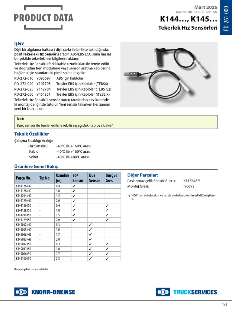 ABS Sensor Kit | PDF