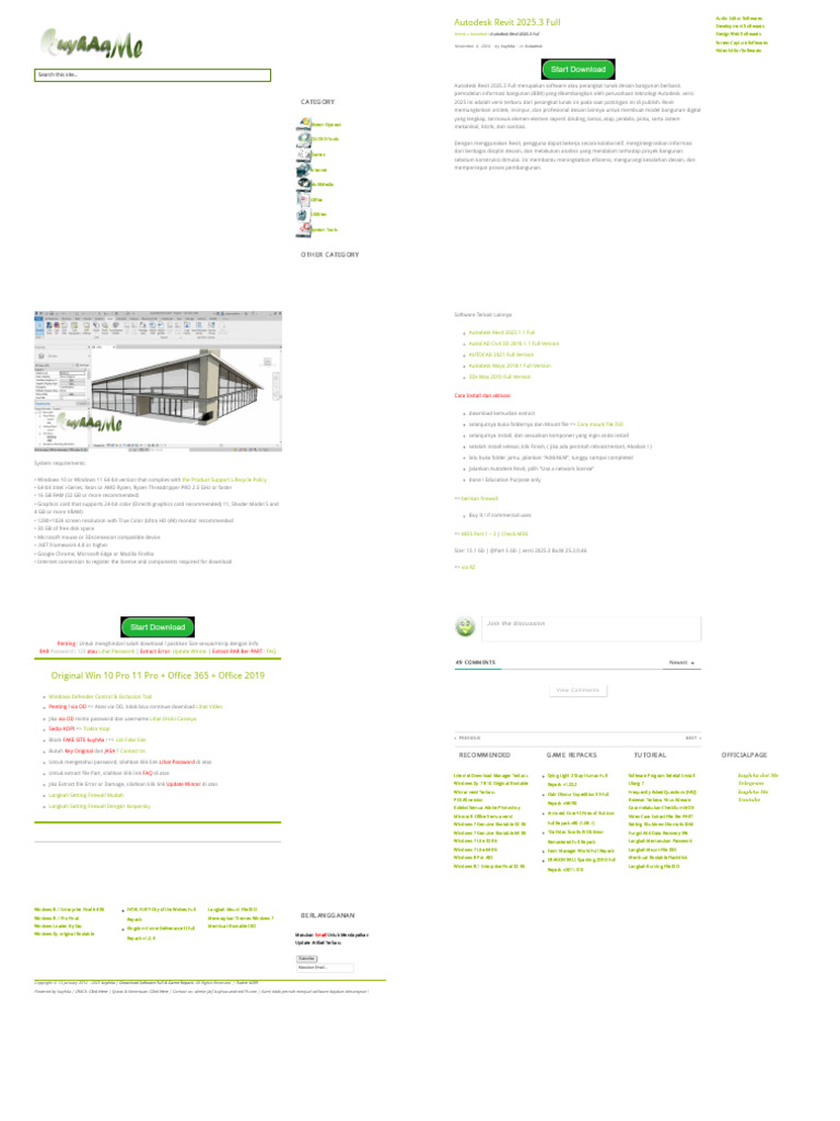 Revit 2025.3 Full Download Guide | PDF