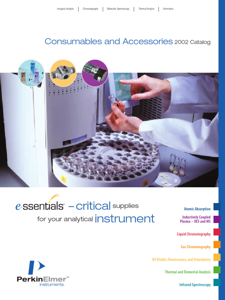 Critical Instrument: Consumables and Accessories | PDF | Syringe | Pump