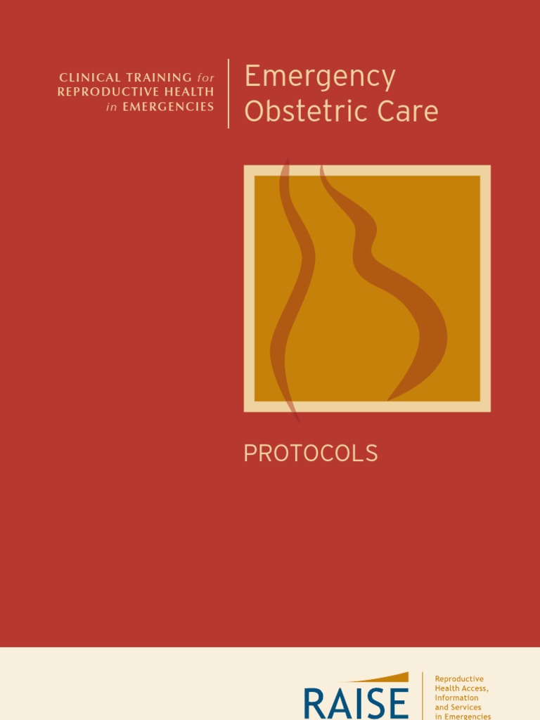 Emergency Obstetric Care Protocols: A Protocol for the Management of ...