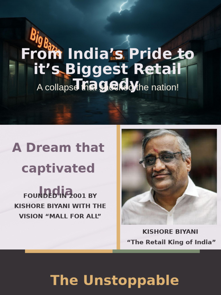 Big Bazaar: From Retail Giant to Collapse | PDF