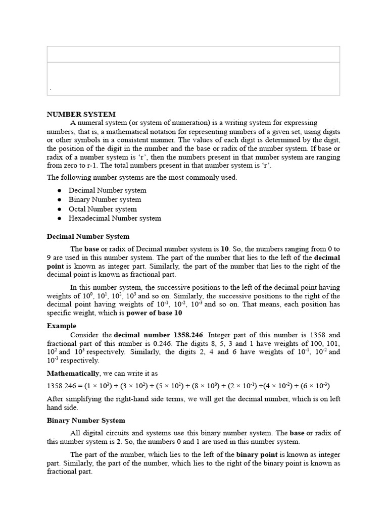 ECA47 PDSD Unit 1 Notes | PDF | Logic Gate | Arithmetic