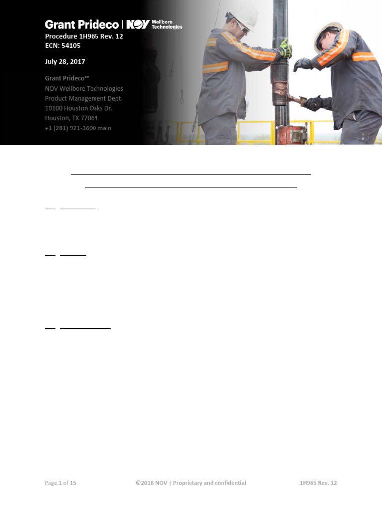 Field Inspection for Extreme Torque Connections | PDF | Length