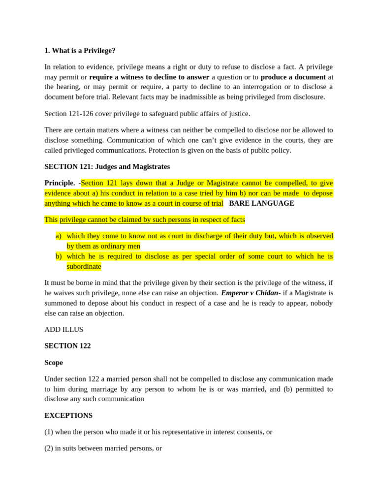 Privelged Communications 121-129 | PDF | Lawyer | Discovery (Law)