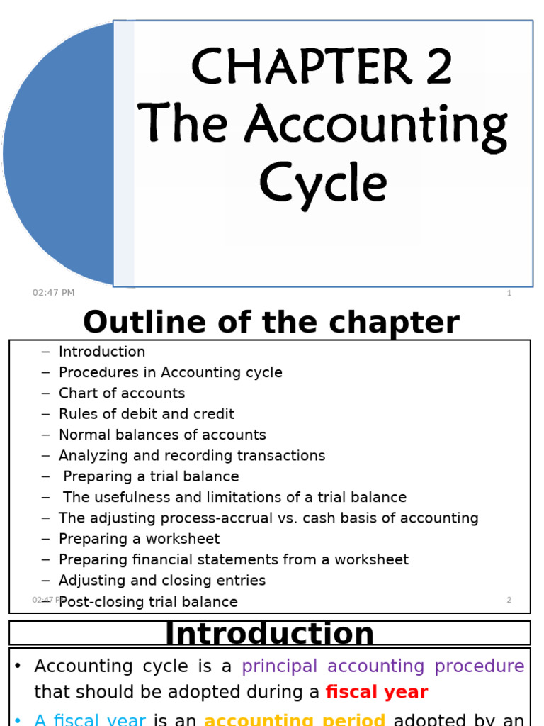 Accounting Cycle Procedures Explained | PDF | Debits And Credits | Deferral