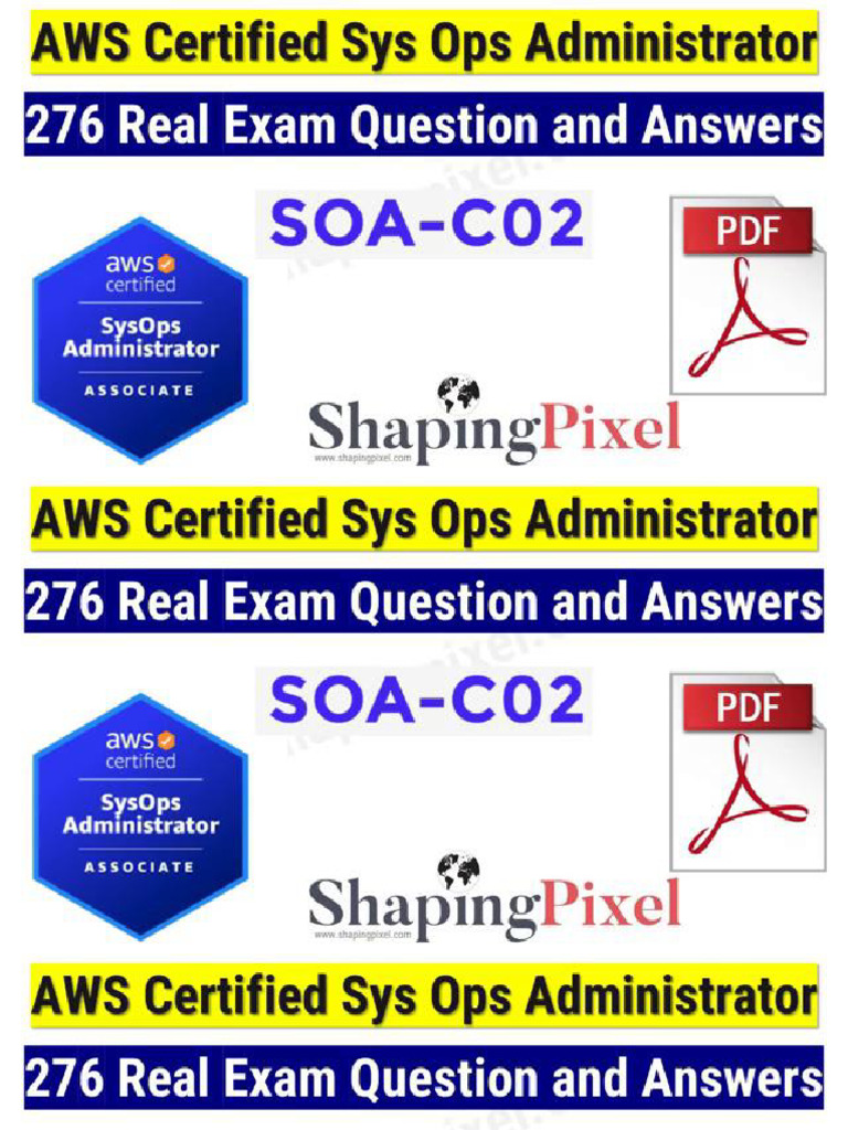 Aws Sysops 300 Questions | PDF