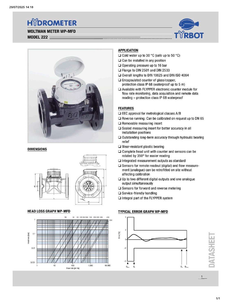 Flowmeter | PDF