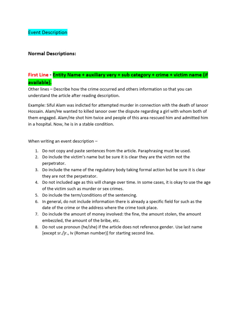 Event Description 250911 000600 | PDF