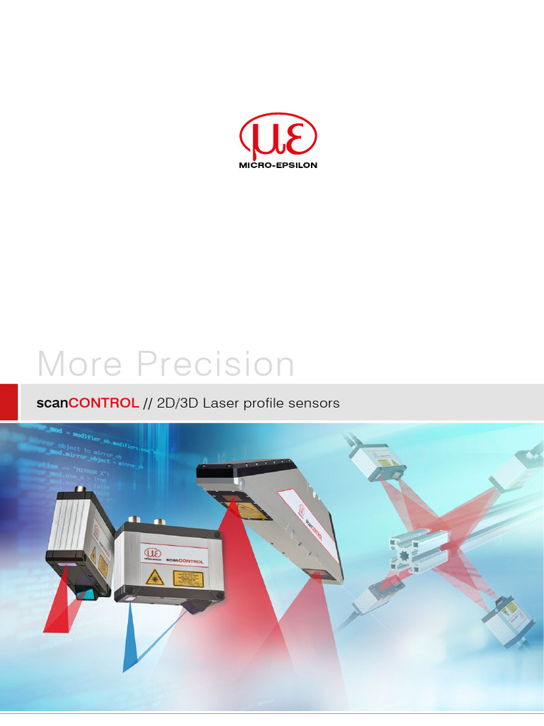 High-Precision 2D/3D Laser Scanners | PDF | Image Scanner | 3 D ...