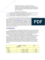 Los Costos Estandar Se Desarrollan en Base A Los Costos Directos e Indirectos Presupuestados