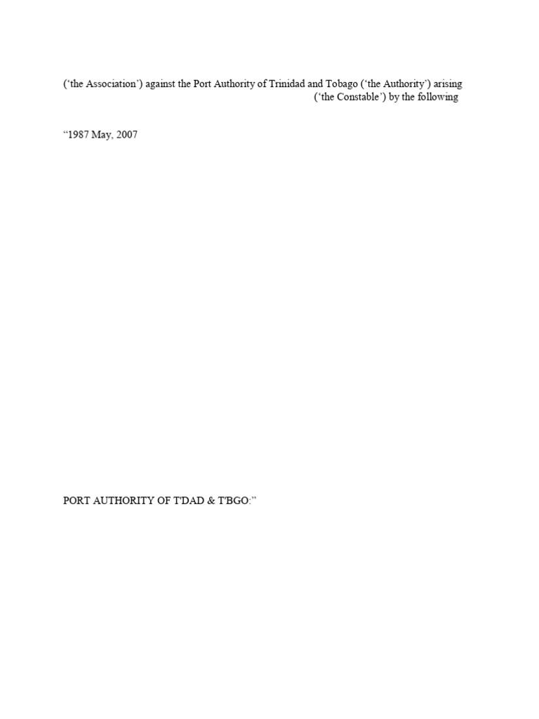 Estate Constable Dismissal Dispute | PDF | Burden Of Proof (Law ...