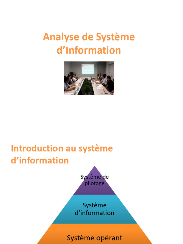 Analyse des Systèmes d'Information et MERISE | PDF | Sciences de l ...