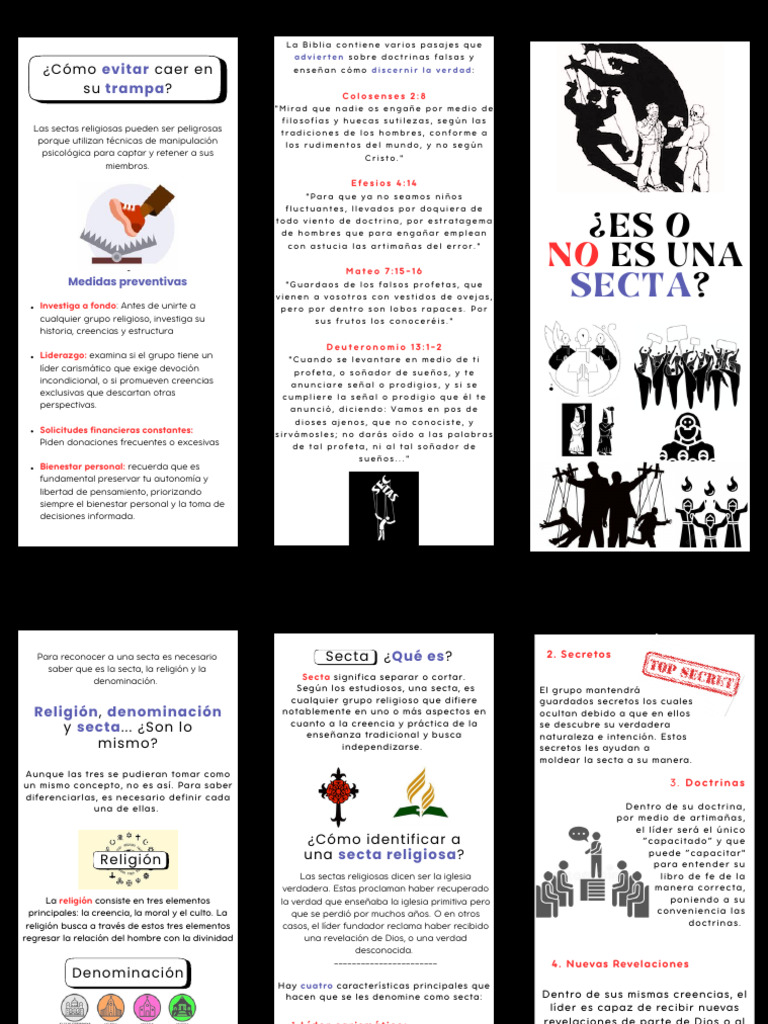 Identificando sectas religiosas | PDF | Secta | Espiritualidad