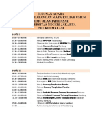 Rundown Acara