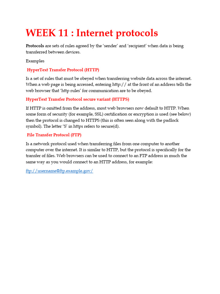 Understanding Internet Protocols Explained | PDF