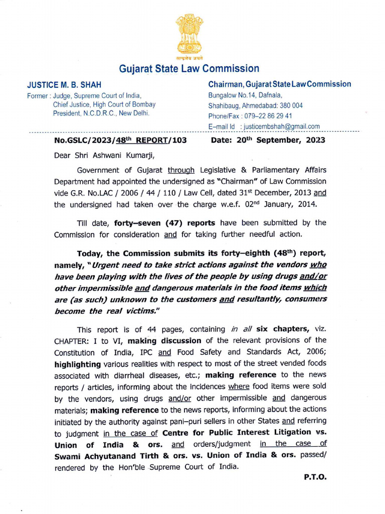 Strict Actions Against Food Adulteration | PDF | Food Safety