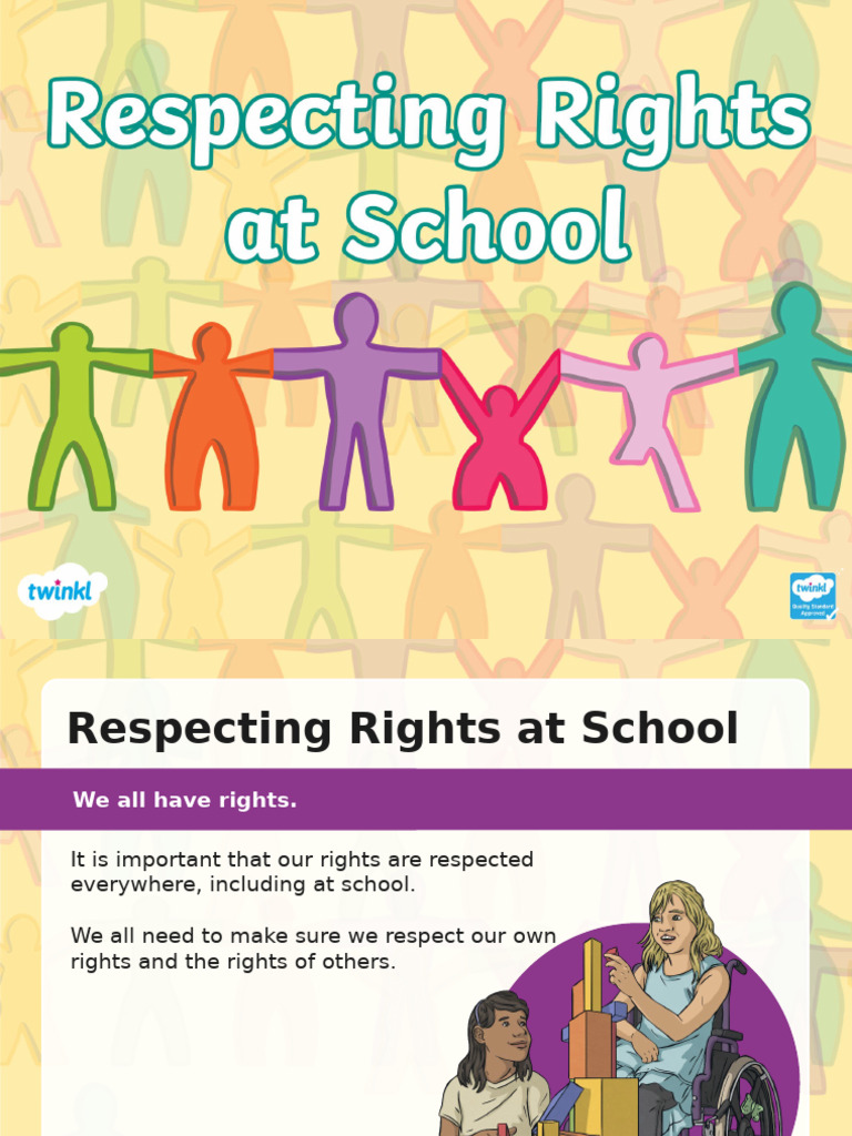 Respecting Rights at School Powerpoint | PDF