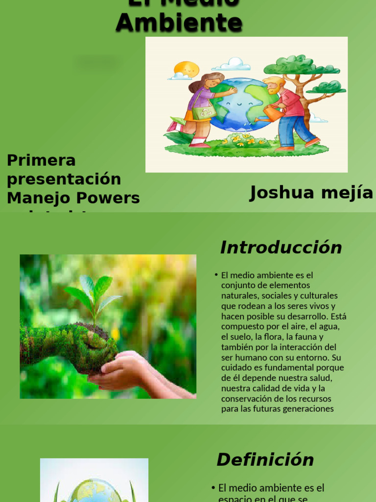 Importancia del Medio Ambiente y Su Cuidado | PDF | Entorno natural | Agua